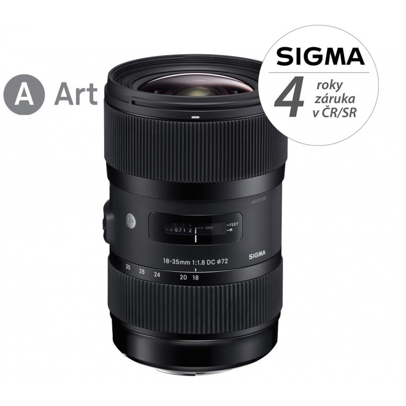 SIGMA 18-35 mm f/1,8 DC HSM Art pro Pentax K