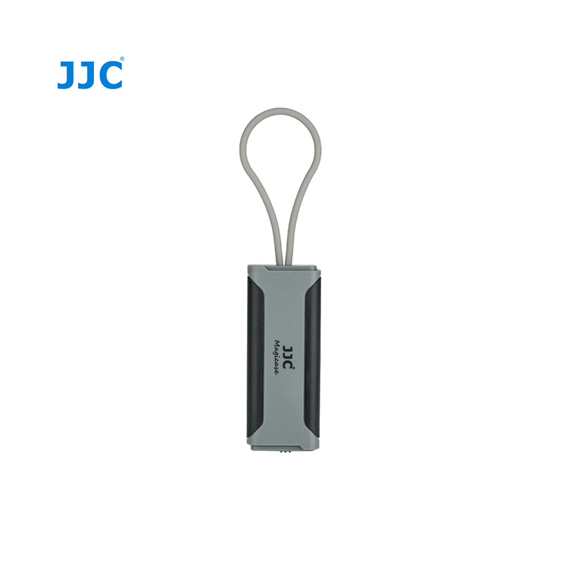 JJC pouzdro na paměťové karty + čtečka MCR-STM5GB šedé/černé