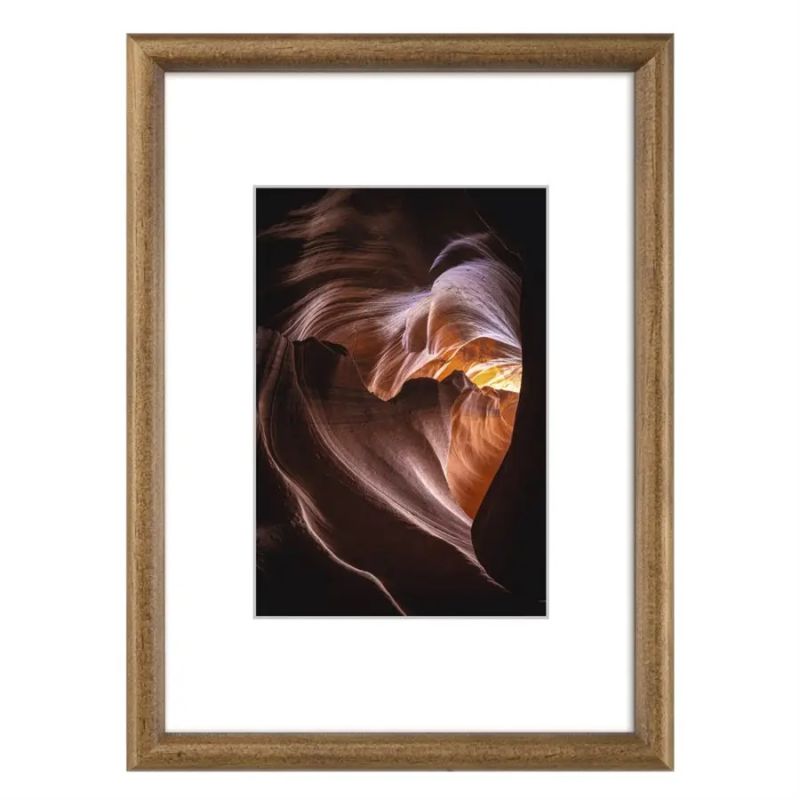 HAMA PHOENIX rám 20x30, dřevo, hnědý