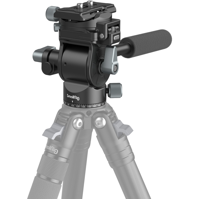 SMALLRIG 4104 Video Head with Mount Plate for Vertical Shooting