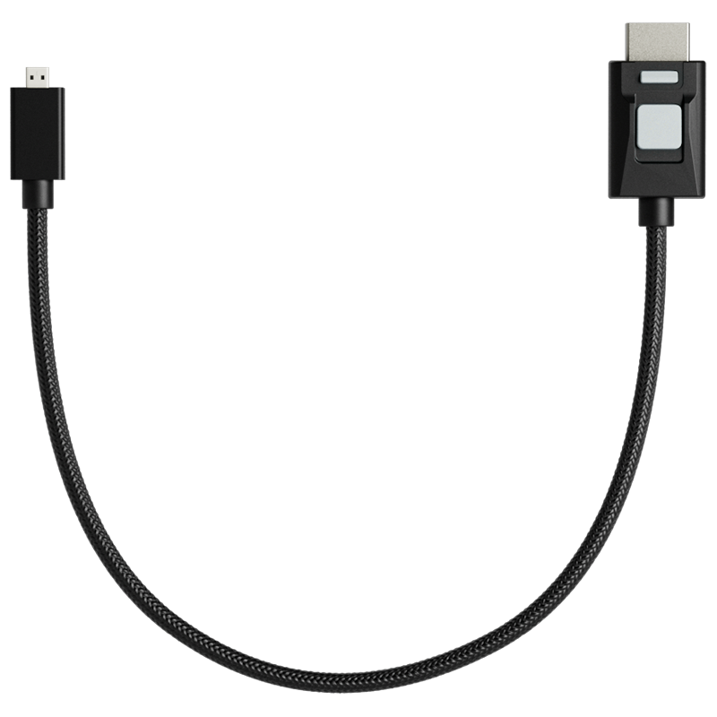 ATOMOS HDMI A - microHDMI D 4K se zámkem 30 cm