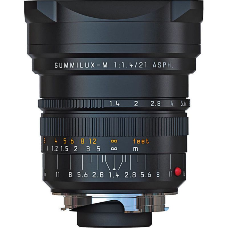 LEICA M 21 mm f/1,4 Asph. Summilux-M černý elox