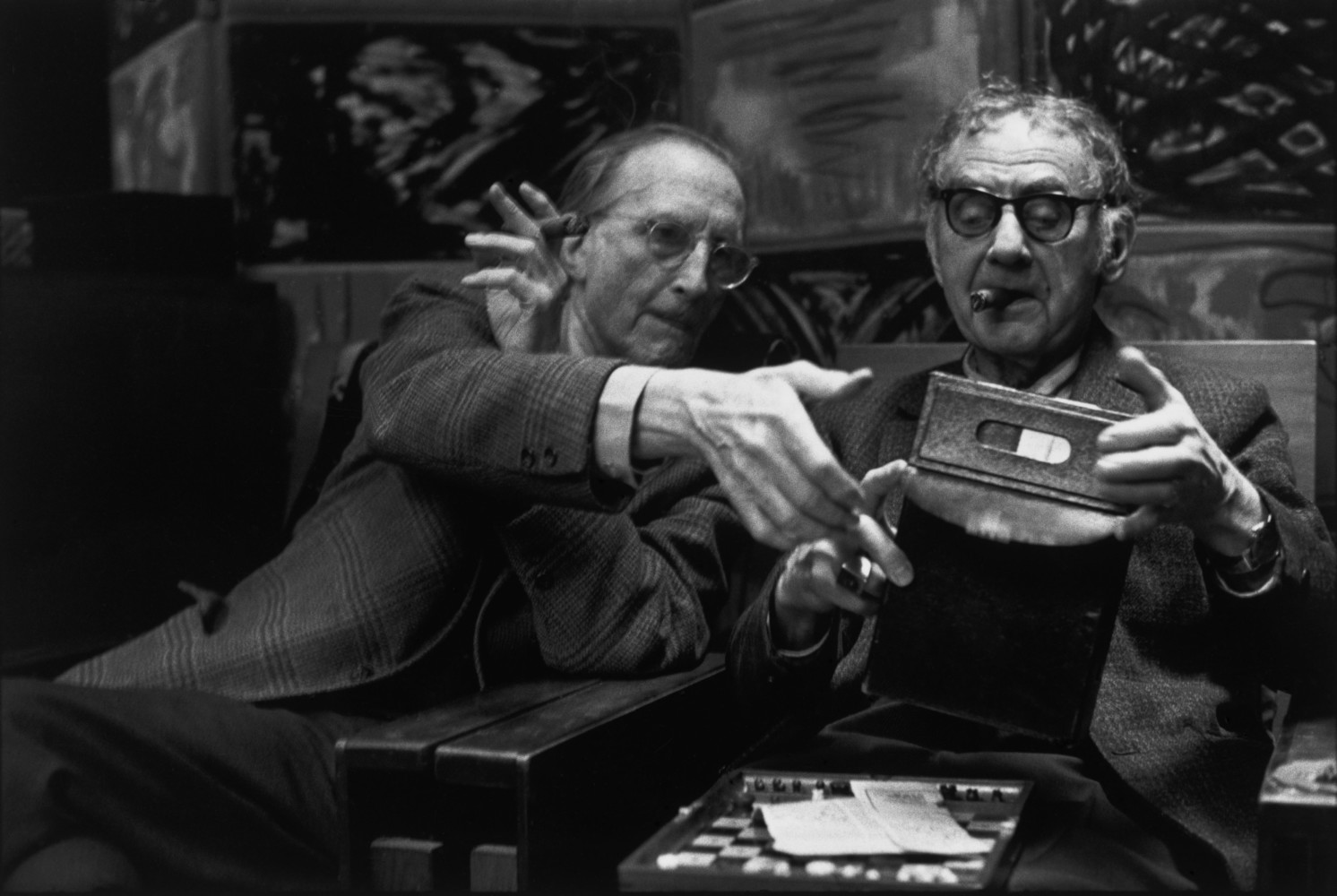 Man Ray a Marcel Duchamp © Henri Cartier-Bresson